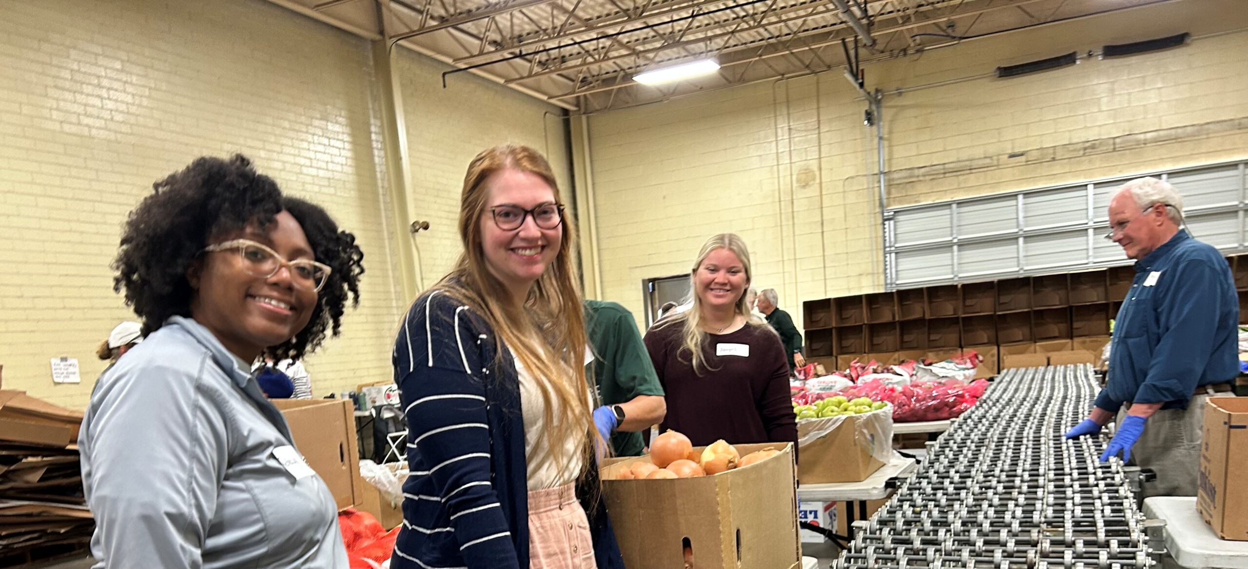 foodshare event: Photo of Hannah McKinnon and Abagai
