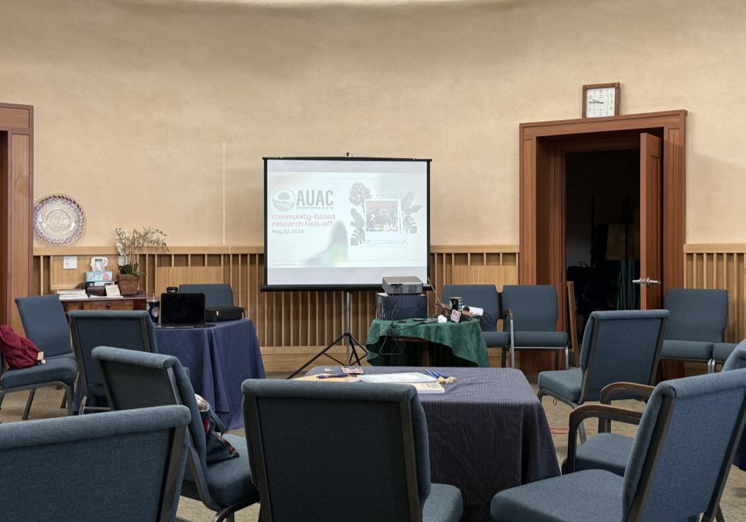 Picture of focus group in person set up